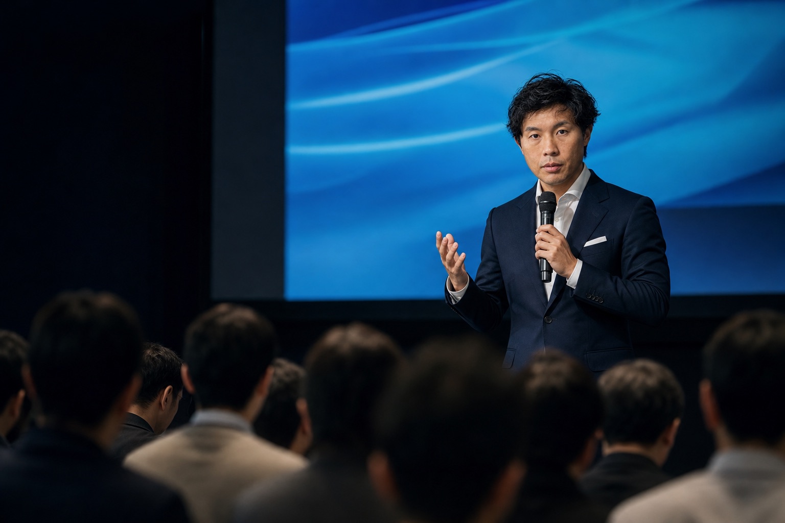 セミナー登壇の様子